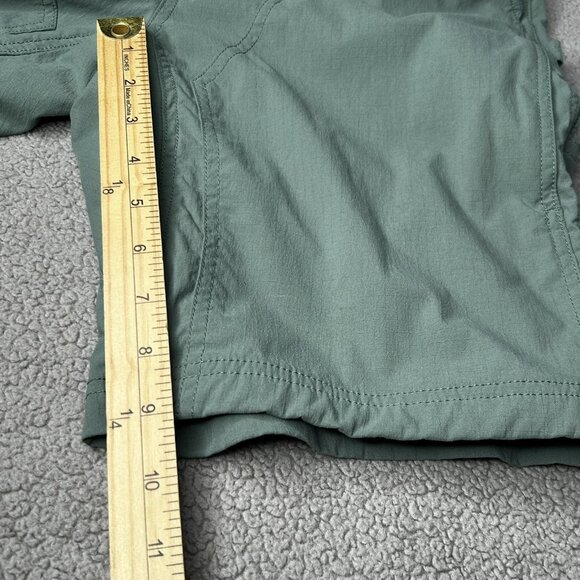 Duluth Trading Heirloom Gardening Short Overalls Womens XS Green Ripstop Stretch - Picture 9 of 10